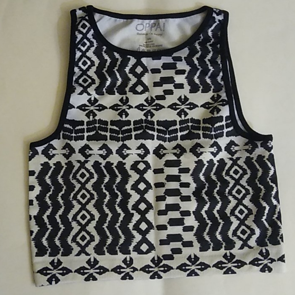 Cropped Sleeveless Top